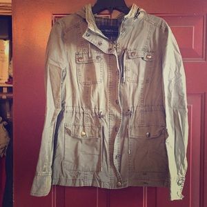 Green utility jacket from Nordstrom